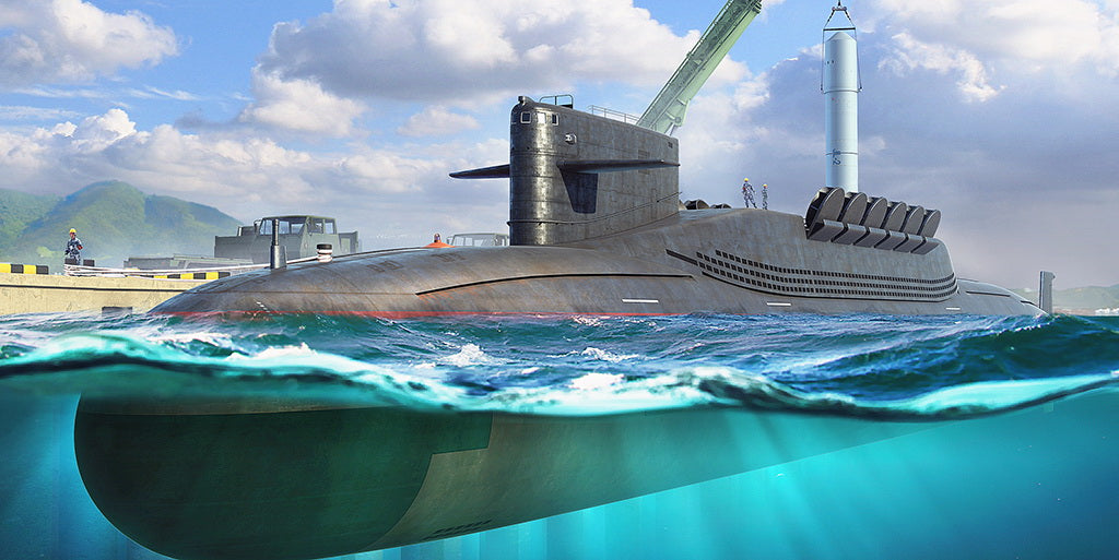 Hobbyboss 1:700 - PLAN Type 094 Jin Class SSBN
