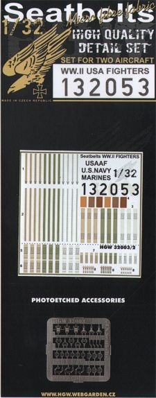 U.S. WWII Fighter seatbelts (was originally HGW32003)