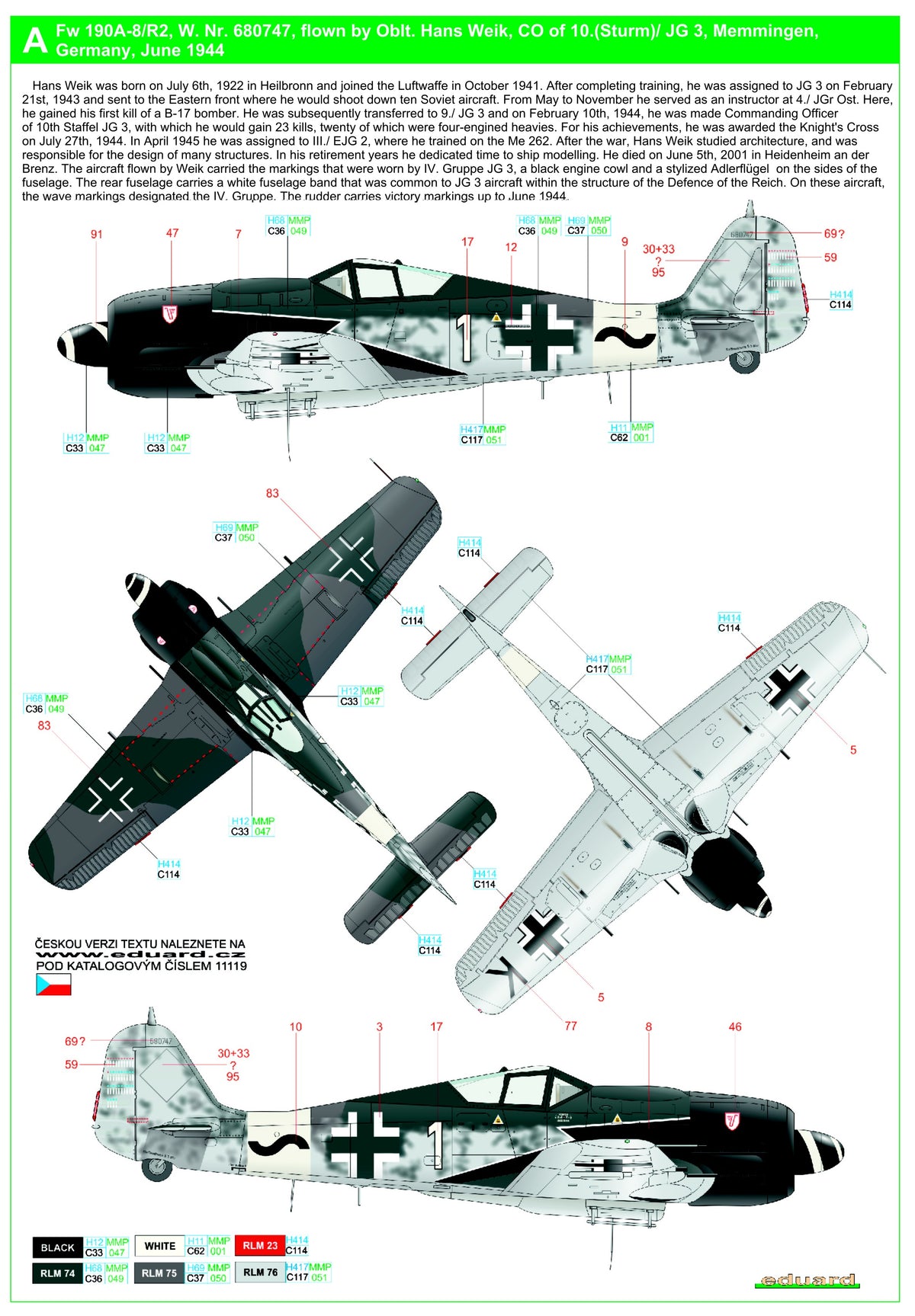 Focke-Wulf Fw-190A-8/R2 - Reichsverteidigung