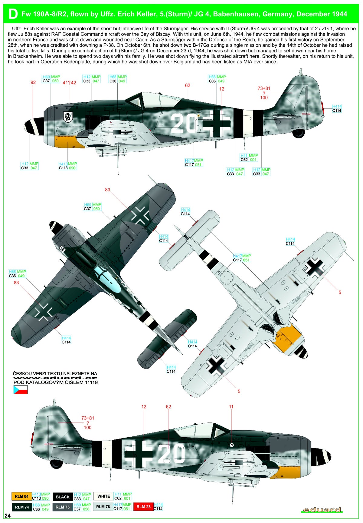 Focke-Wulf Fw-190A-8/R2 - Reichsverteidigung
