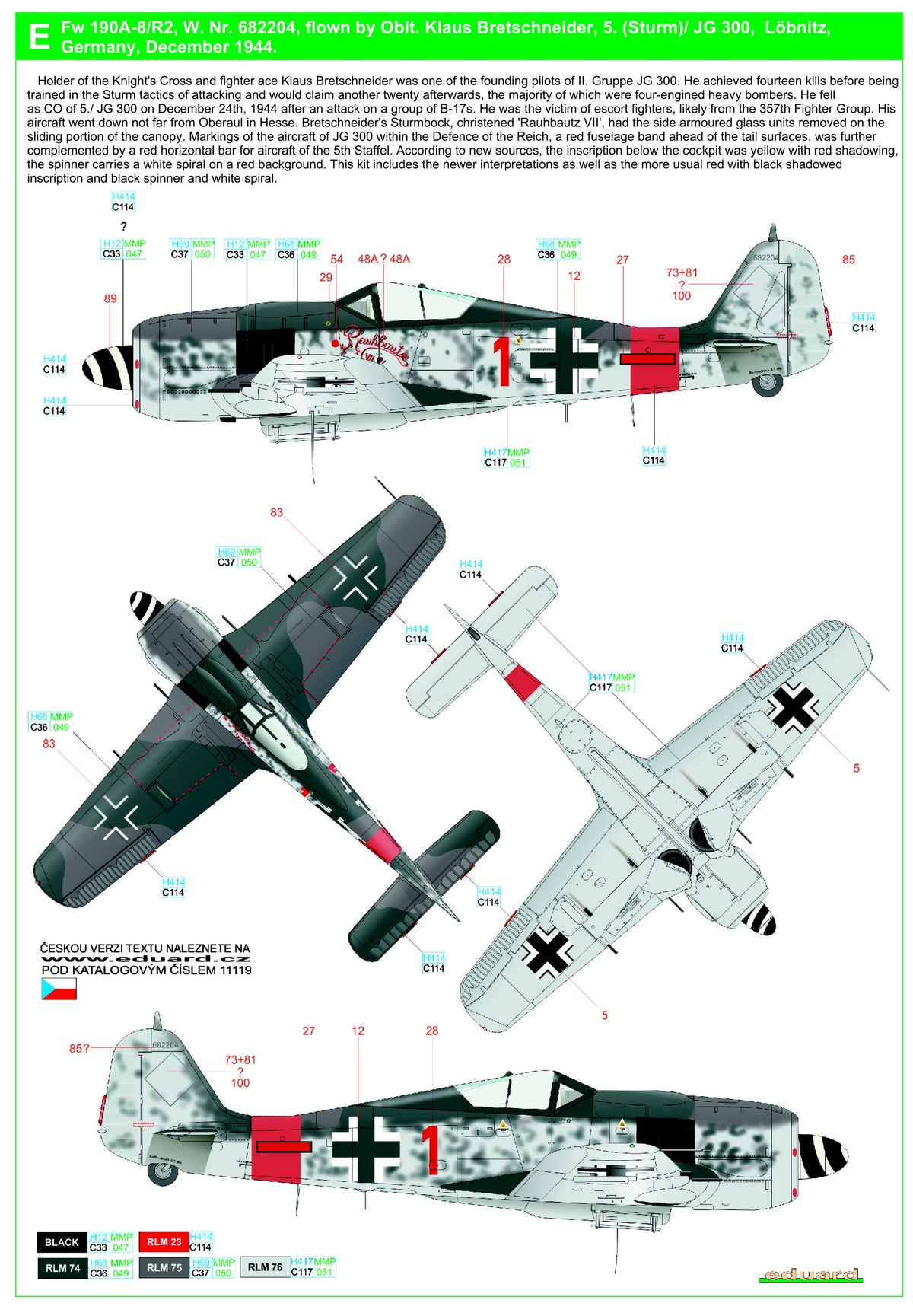 Focke-Wulf Fw-190A-8/R2 - Reichsverteidigung