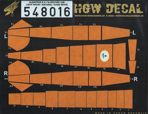 Albatros D.V/D.V.a BASE WHITE (designed to be used with Eduard kits)