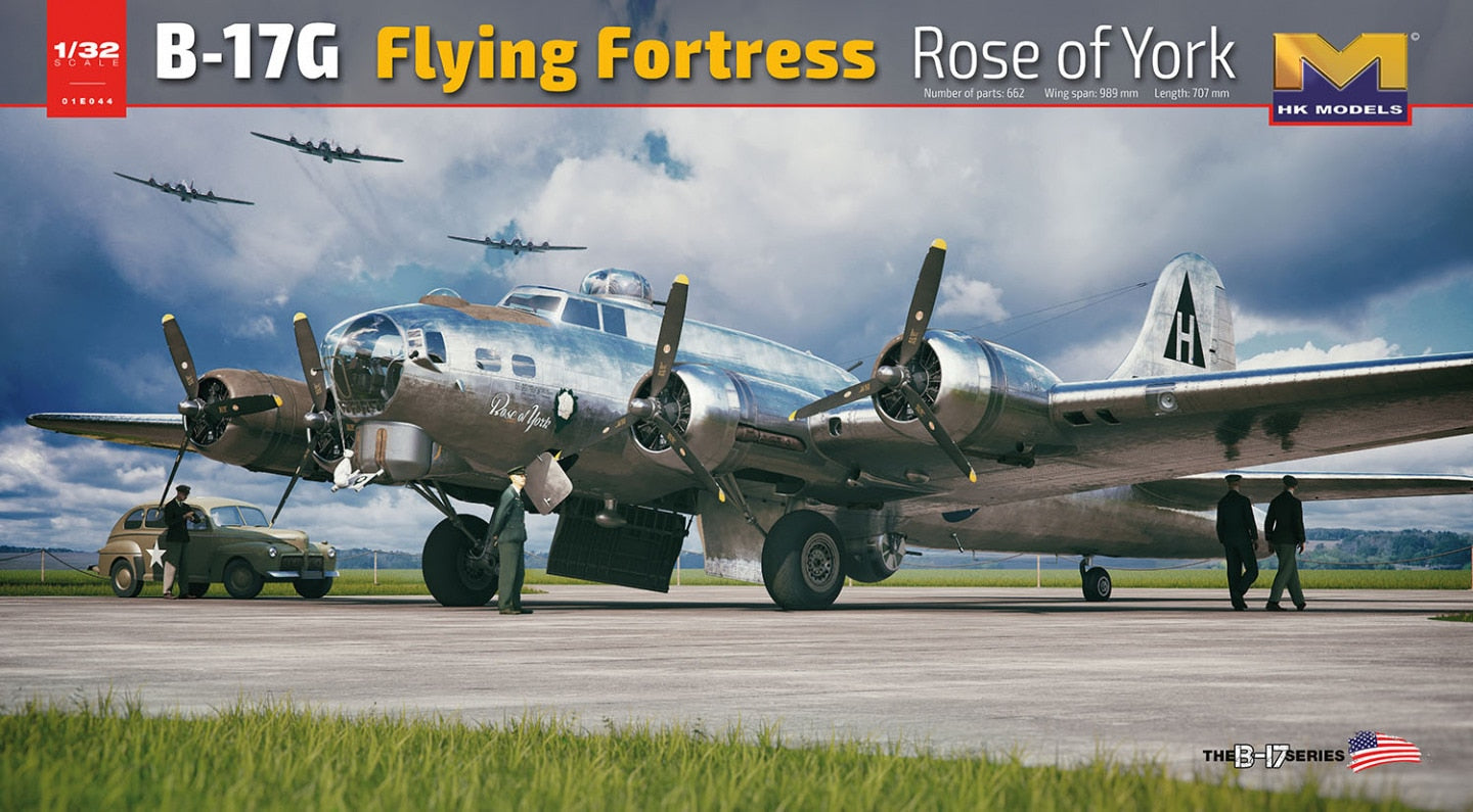 Hong Kong Models Boeing B-17G Flying - HKM01E44
