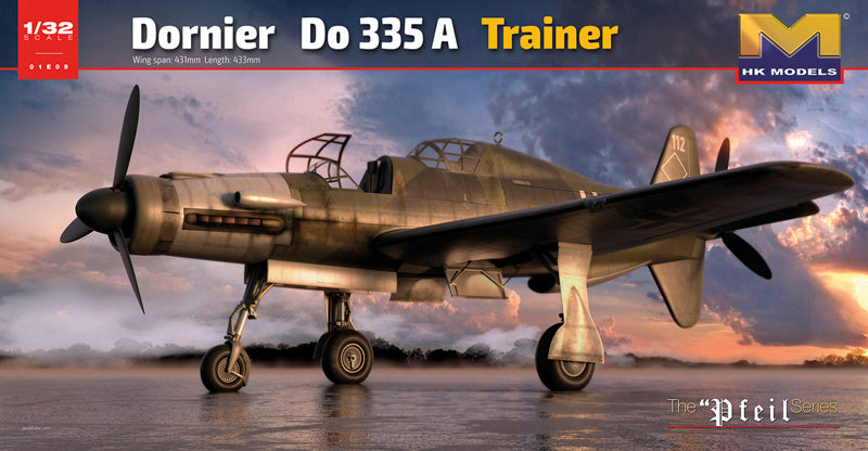 Hong Kong Models Dornier Do-335A-10 2 - HKM01E09