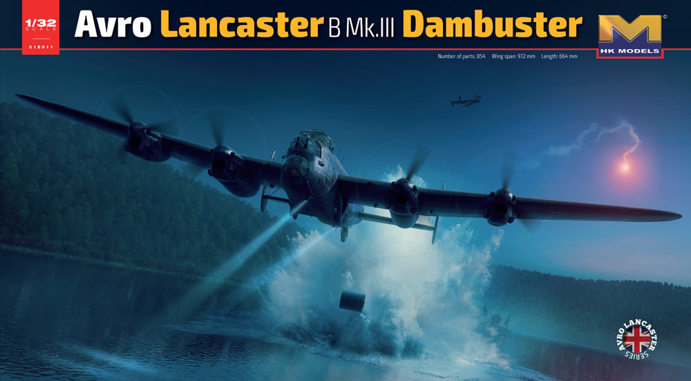 Hong Kong Models Avro Lancaster B Mk.III - HKM01E11