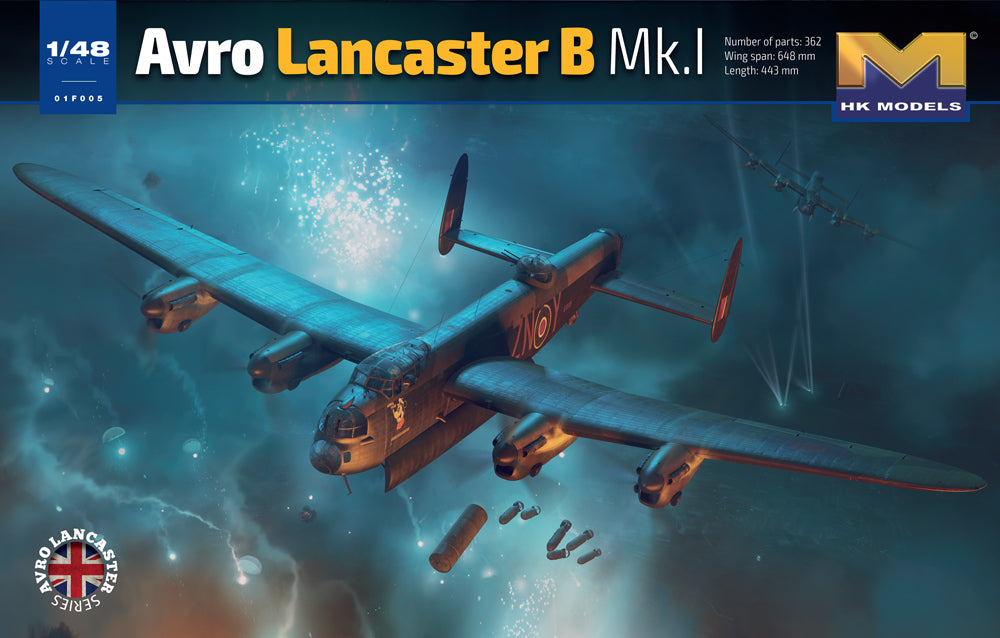 Hong Kong Models Avro Lancaster B Mk.INew - HKM01F005