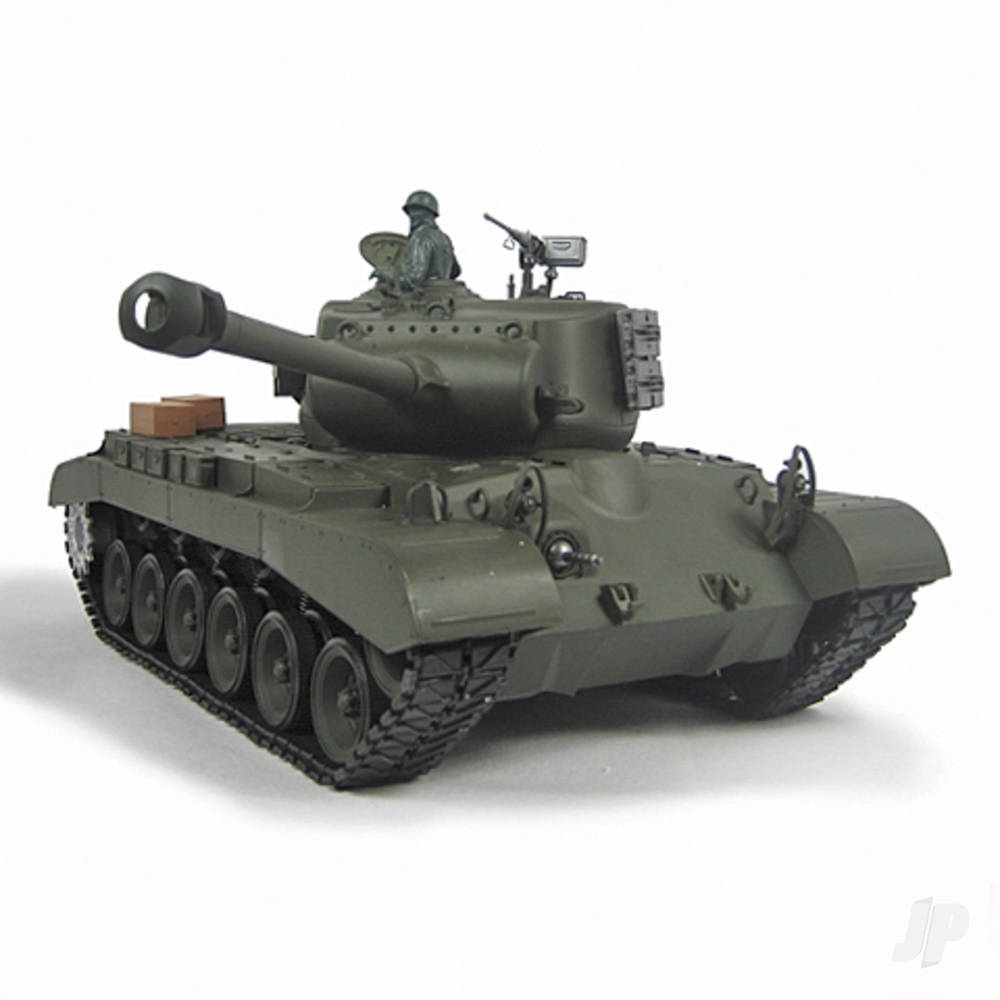 Henglong 1:16 US M26 Pershing (2.4GHz + Shooter + Smoke + Sound) HLG3838-1B 4