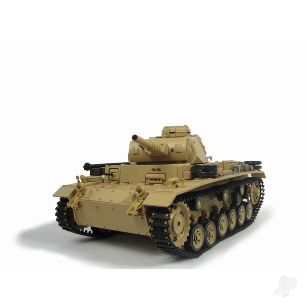 Henglong 1:16 German Tauch Panzer III (2.4GHz + Shooter + Smoke + Sound) HLG3849-1 Main