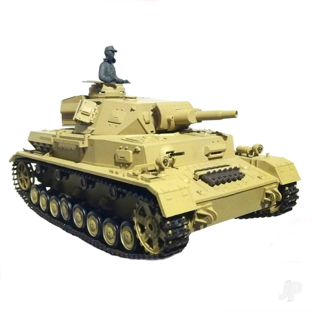 Henglong 1:16 Dak PZKPFW.IV AUSF. F-1 with Infrared Battle System (2.4GHz - HLG3858-1B 4