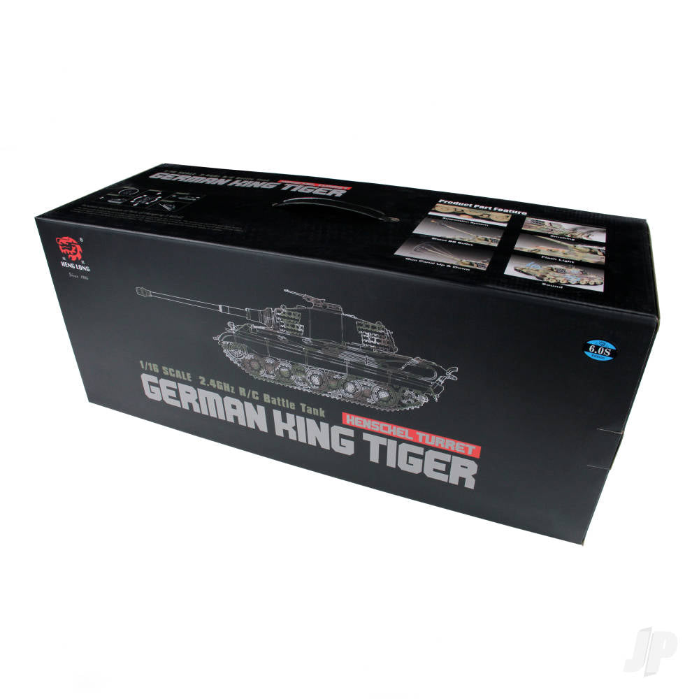 Henglong 1:16 German King Tiger Henschel with Infrared Battle System