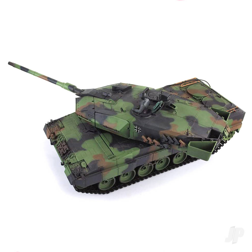 Henglong 1:16 German Leopard 2A6 (2.4GHz + Shooter + Smoke + Sound) HLG3889-1B 1