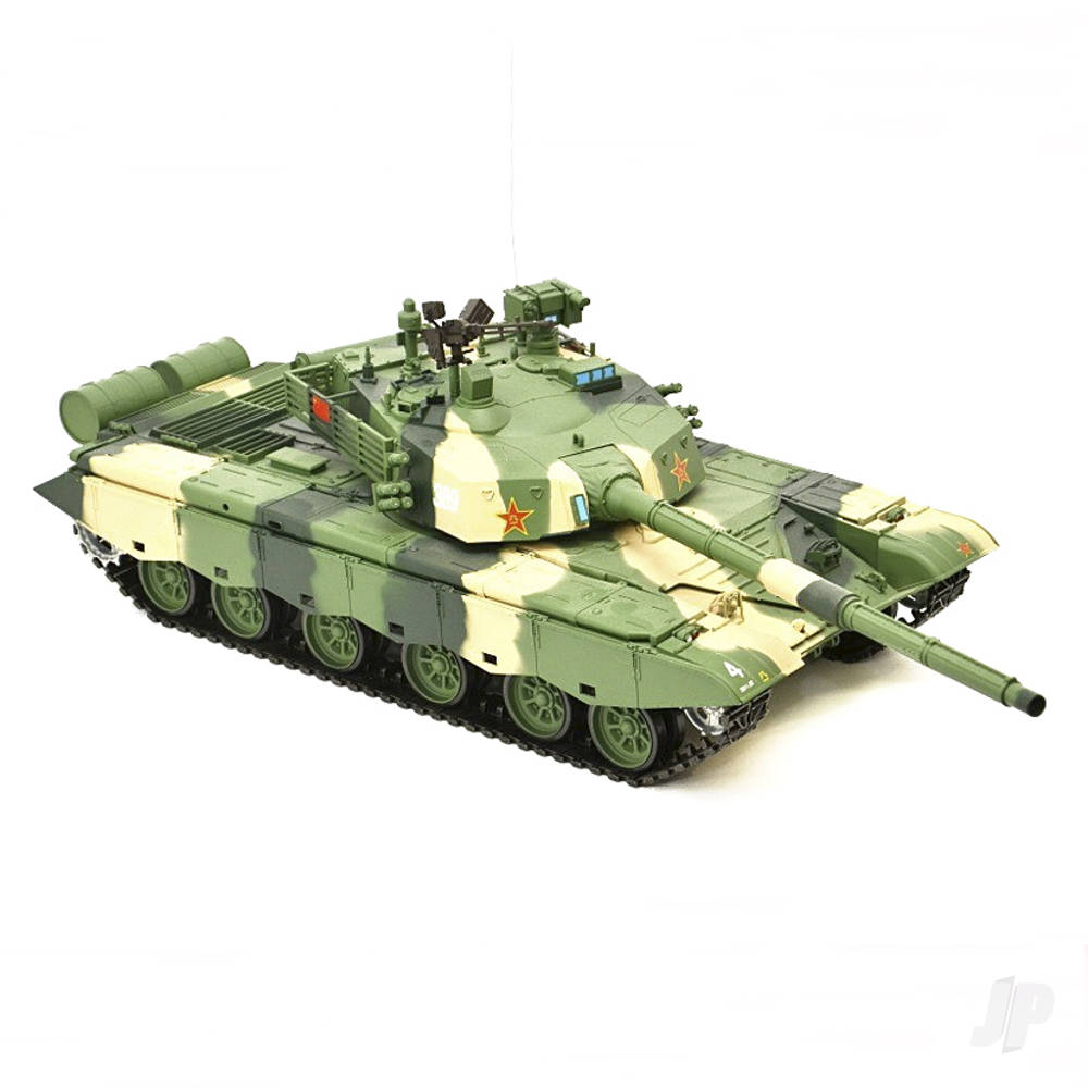 Henglong 1:16 ZTZ 99A MBT with Infrared Battle System (2.4GHz + Shooter + - HLG3899A 6