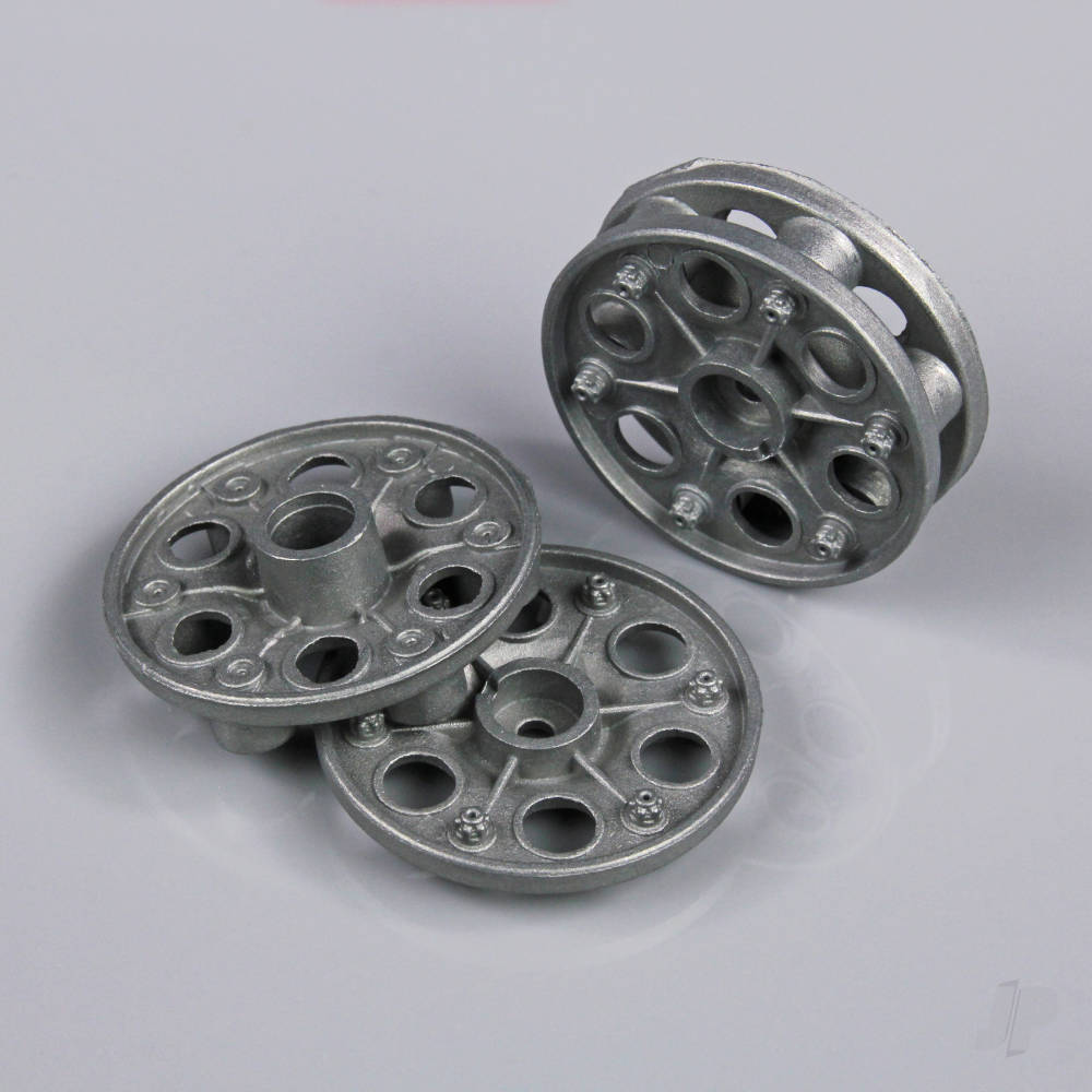 Henglong T-34 Metal Sprocket Wheel & Idler Wheel (Pair) HLGWW-024
