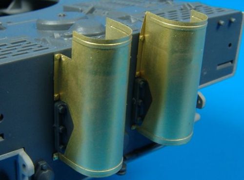 Pz.Kpfw.VI Tiger I exhaust shroud (designed to be used with Tamiya kits)