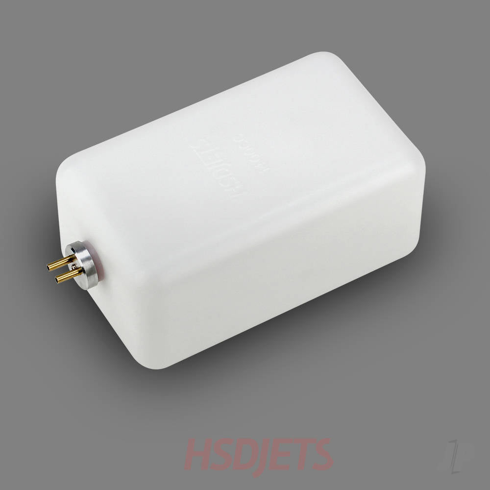 HSD Jets 1400cc Main Fuel Tank With Fittings HSD9999050001 - RC Aircraft Spares