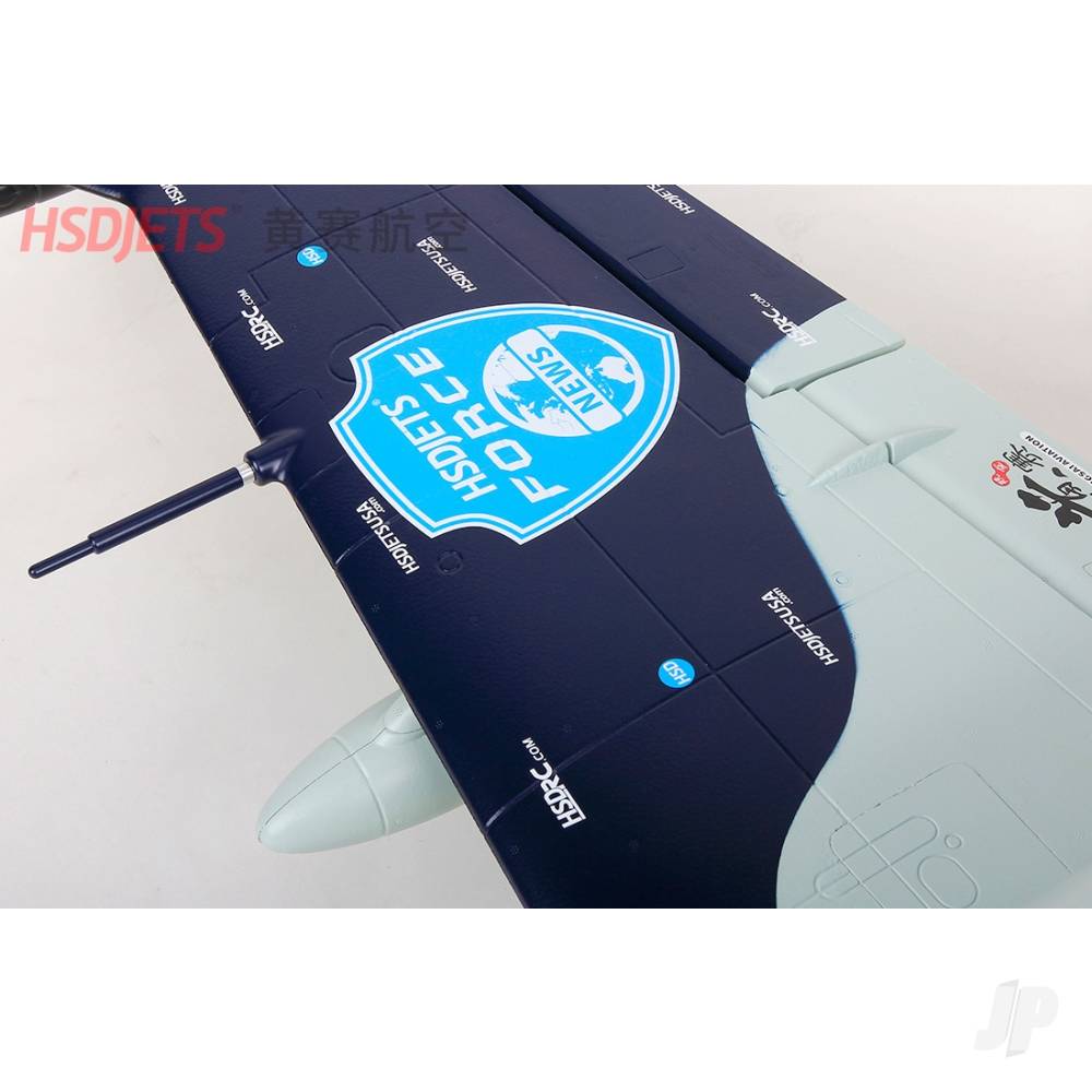HSD Jets L-39 6kg Turbine Foam Jet, Blue Camo (Kit) HSDA61010300