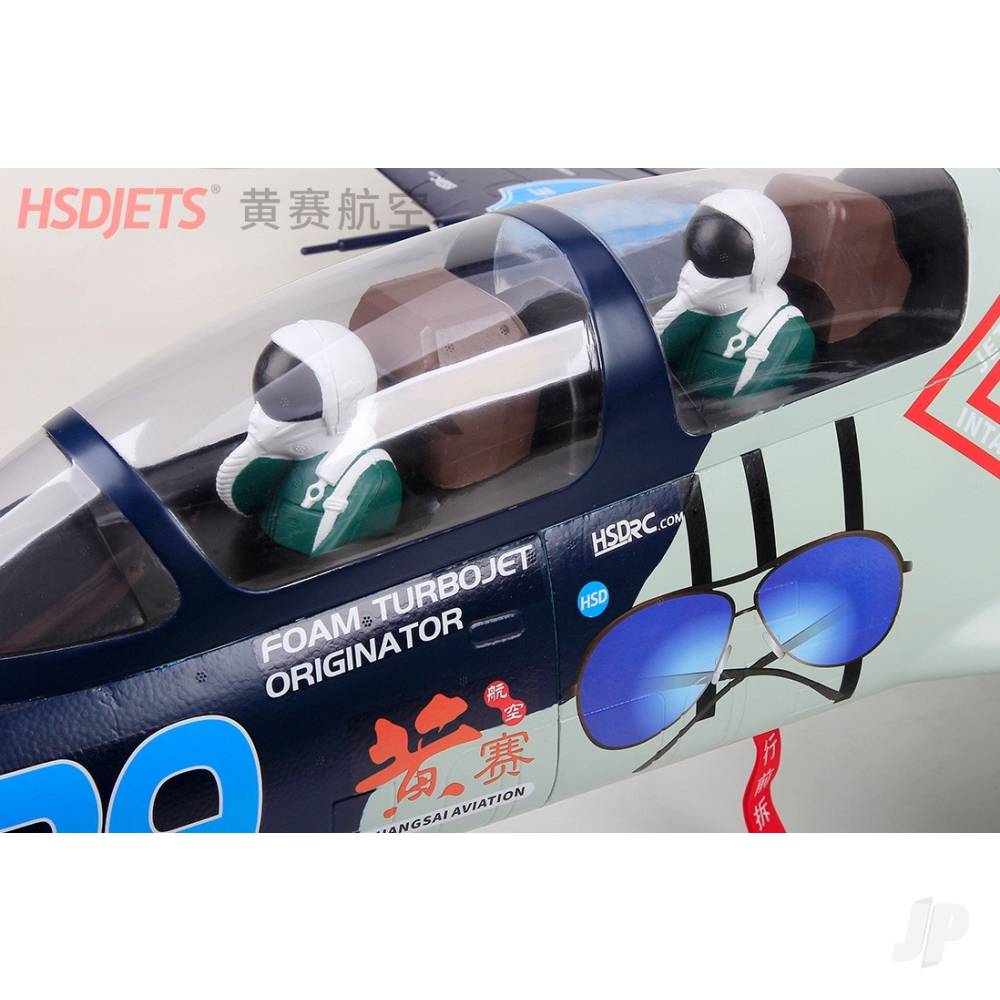 HSD Jets L-39 6kg Turbine Foam Jet, Blue Camo (Kit) HSDA61010300