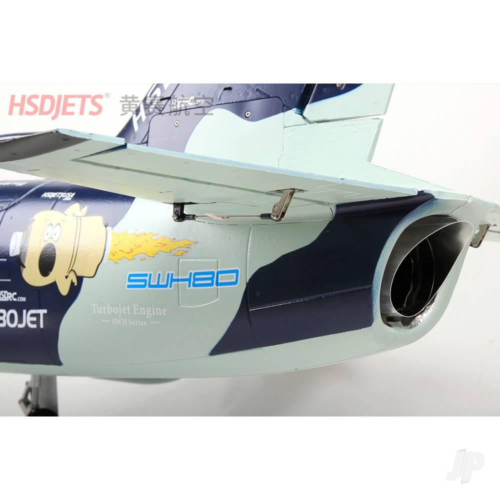 HSD Jets L-39 6kg Turbine Foam Jet, Blue Camo (Kit) HSDA61010300