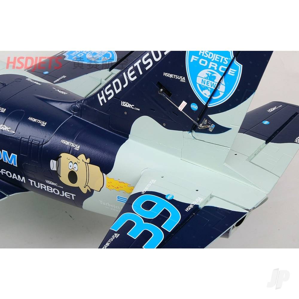 HSD Jets L-39 6kg Turbine Foam Jet, Blue Camo (Kit) HSDA61010300