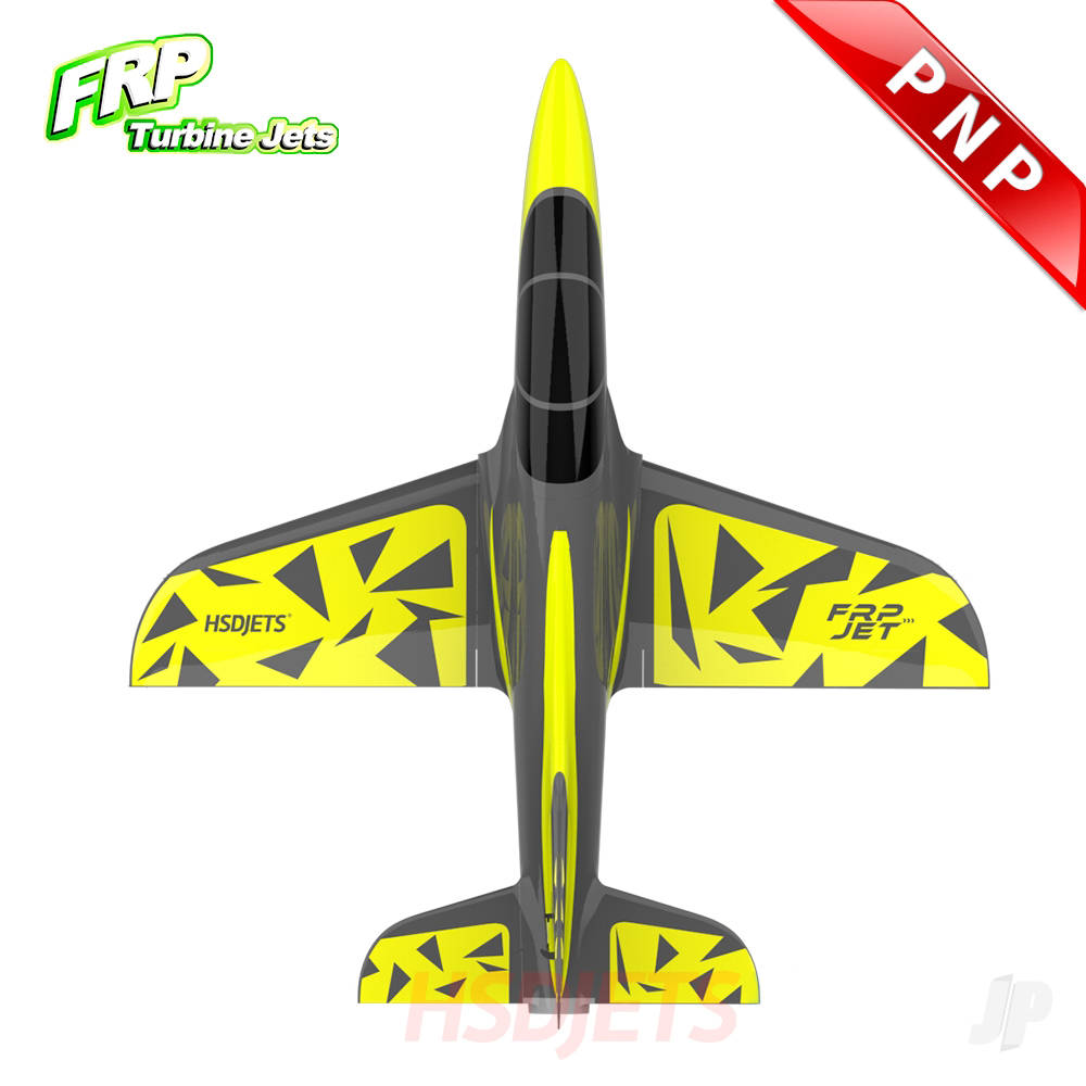 HSD Jets Super Viper Turbine Composite, Yellow / Grey, 1800mm (HSDA66030200)