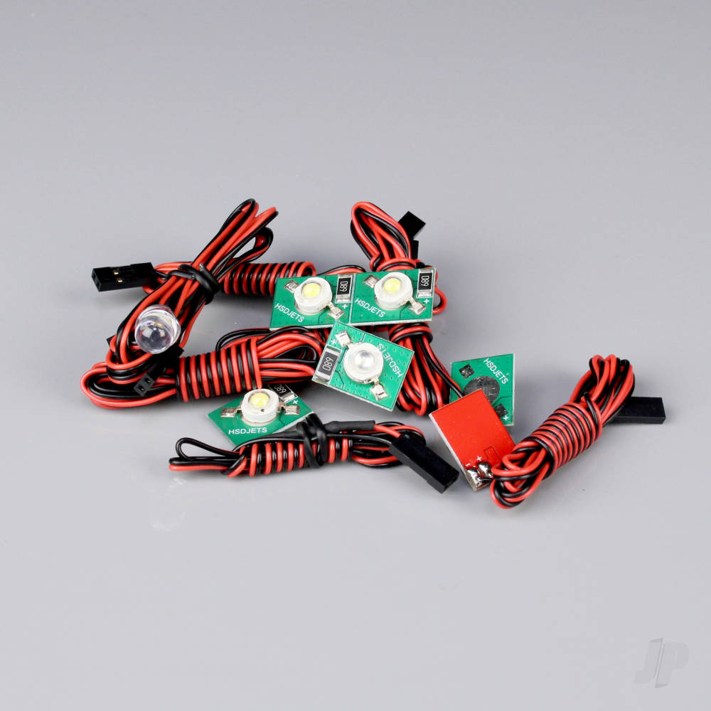 HSD Jets LED Light Set (for 182 2000mm) HSDS63010200-12 - RC Aircraft Spares