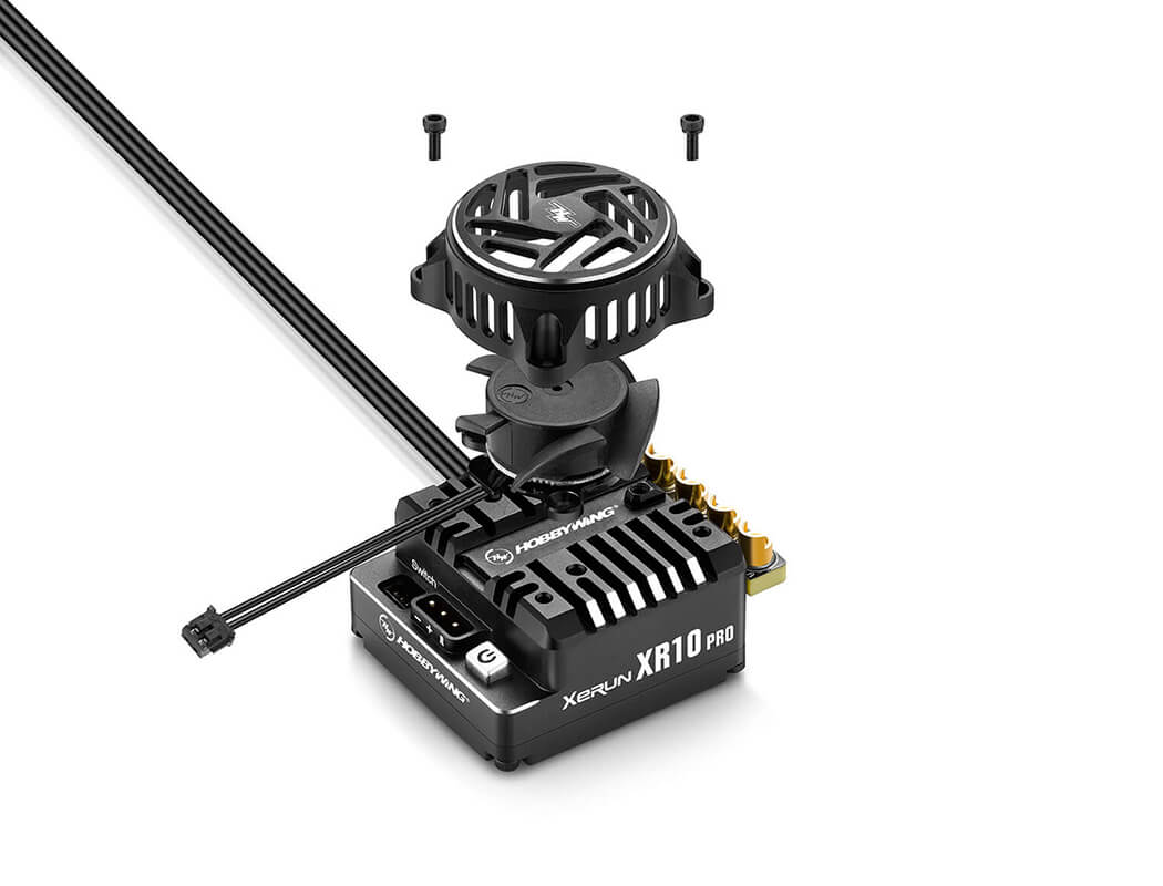 HOBBYWING XERUN XR10 PRO BLACK G3 SPEED CONTROL (MODIFIED)