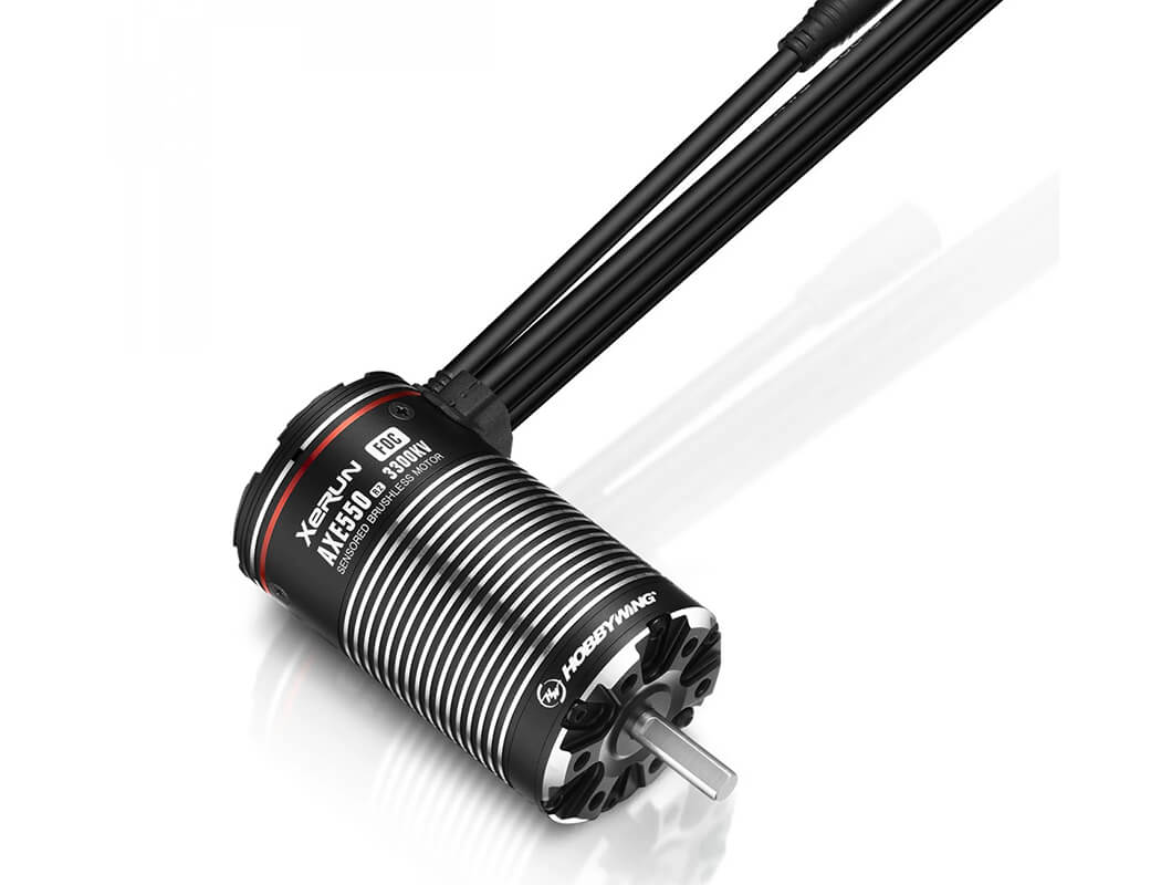 HOBBYWING XERUN AXE PLUS R3 & AXE 550L 3300KV R2 MOTOR HW38020389