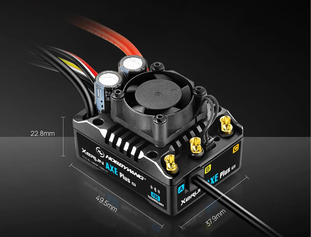 HOBBYWING XERUN AXE PLUS R3 & AXE 550L 3300KV R2 MOTOR HW38020389