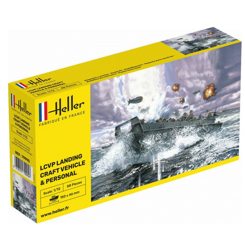 Heller 1/72 Lcvp Landing Craft 79995
