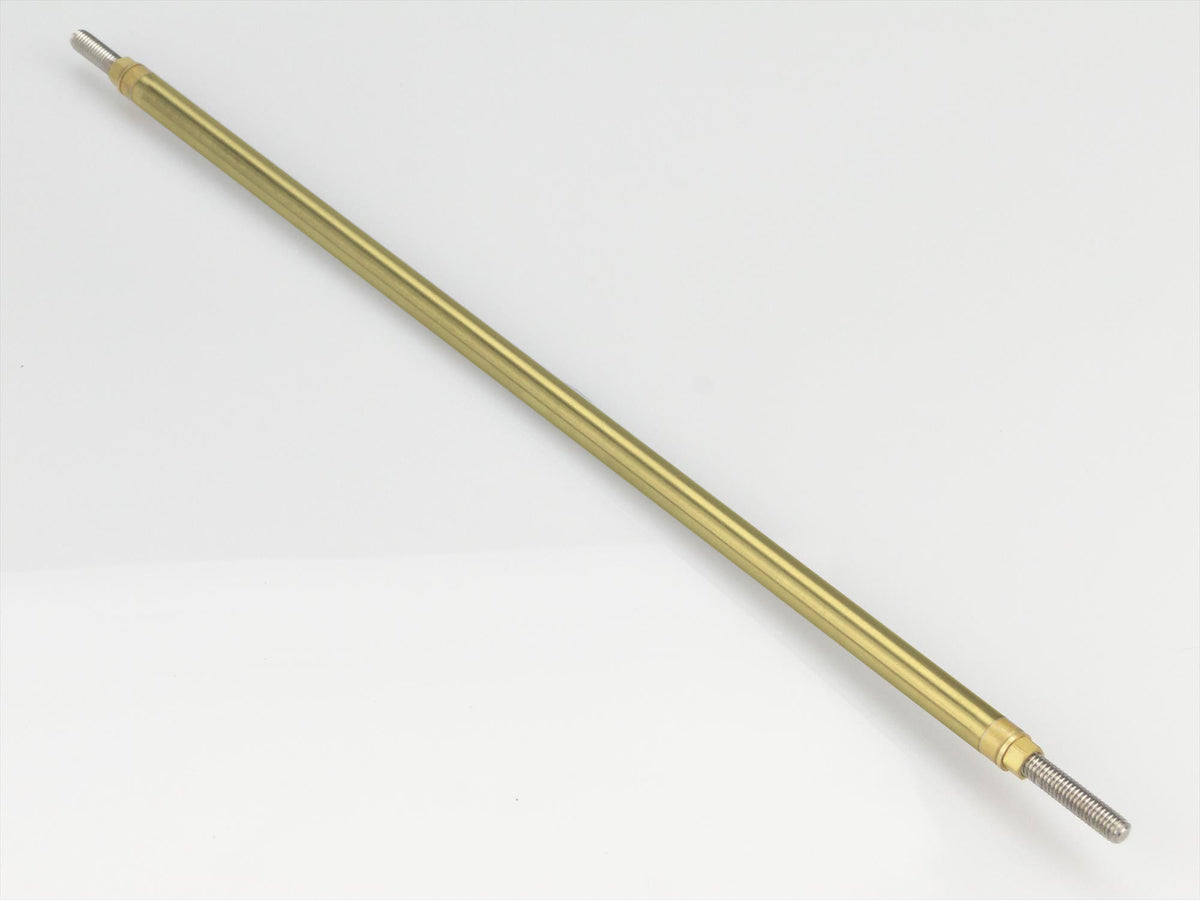 Fine Line Prop Shaft 8in M4 Stainless Shaft 6mm Brass Tube