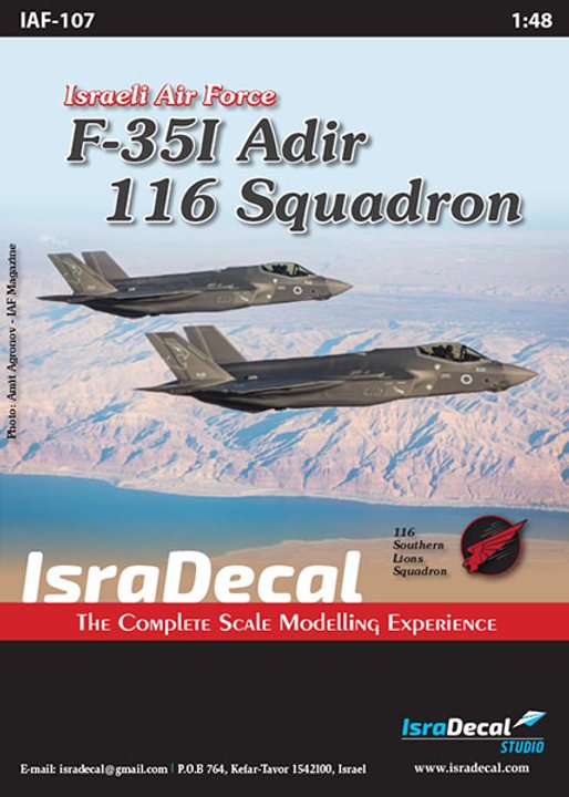 IAF Lockheed-Martin F-35I 'Adir' 116 Sq