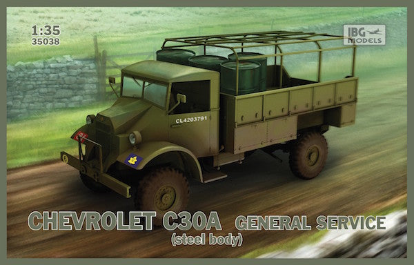 IBG Models 1/35 Chevrolet C30A General Service (Steel Body) 35038