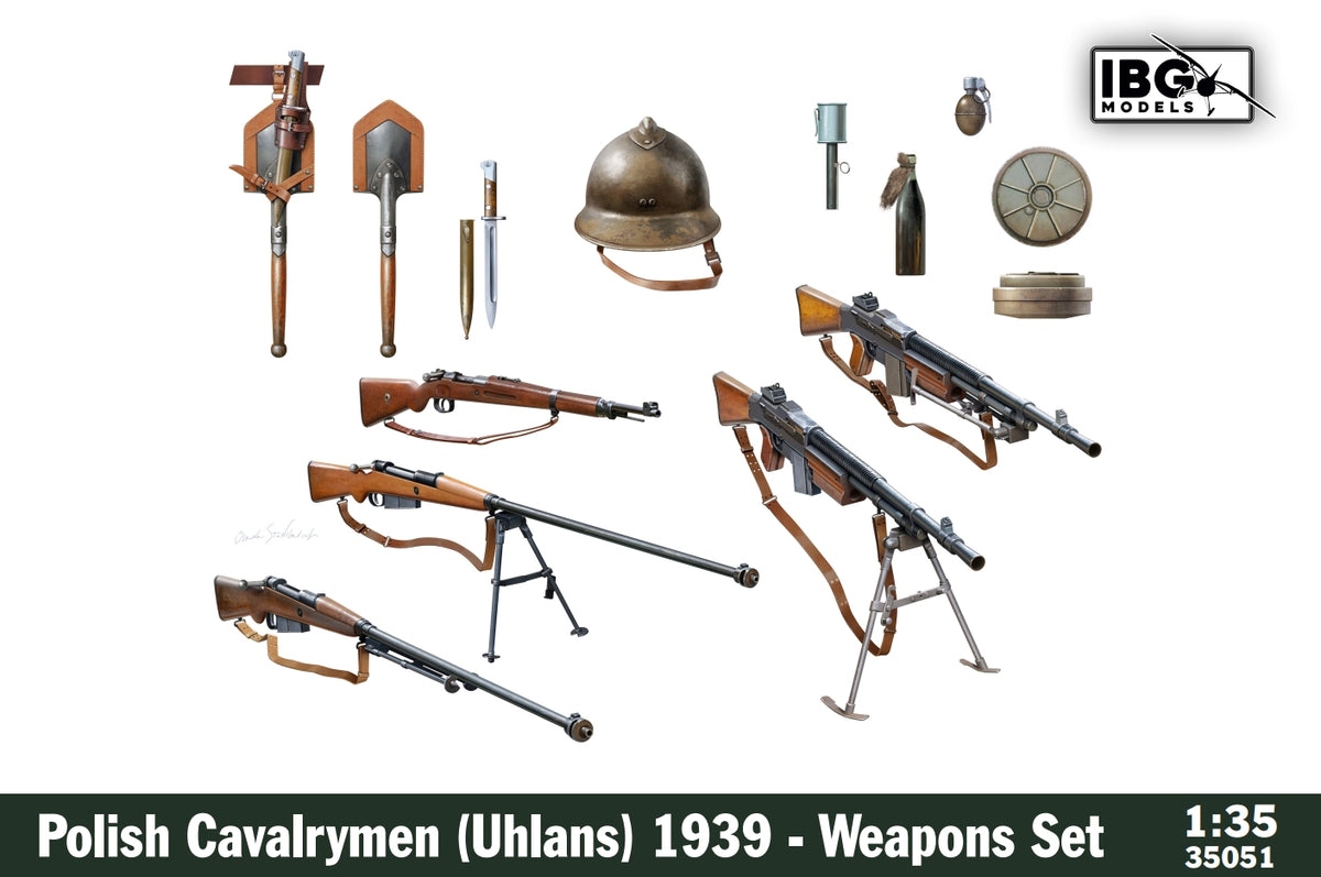 Polish Cavalrymen (Uhlans) 1939 - Weapons Set