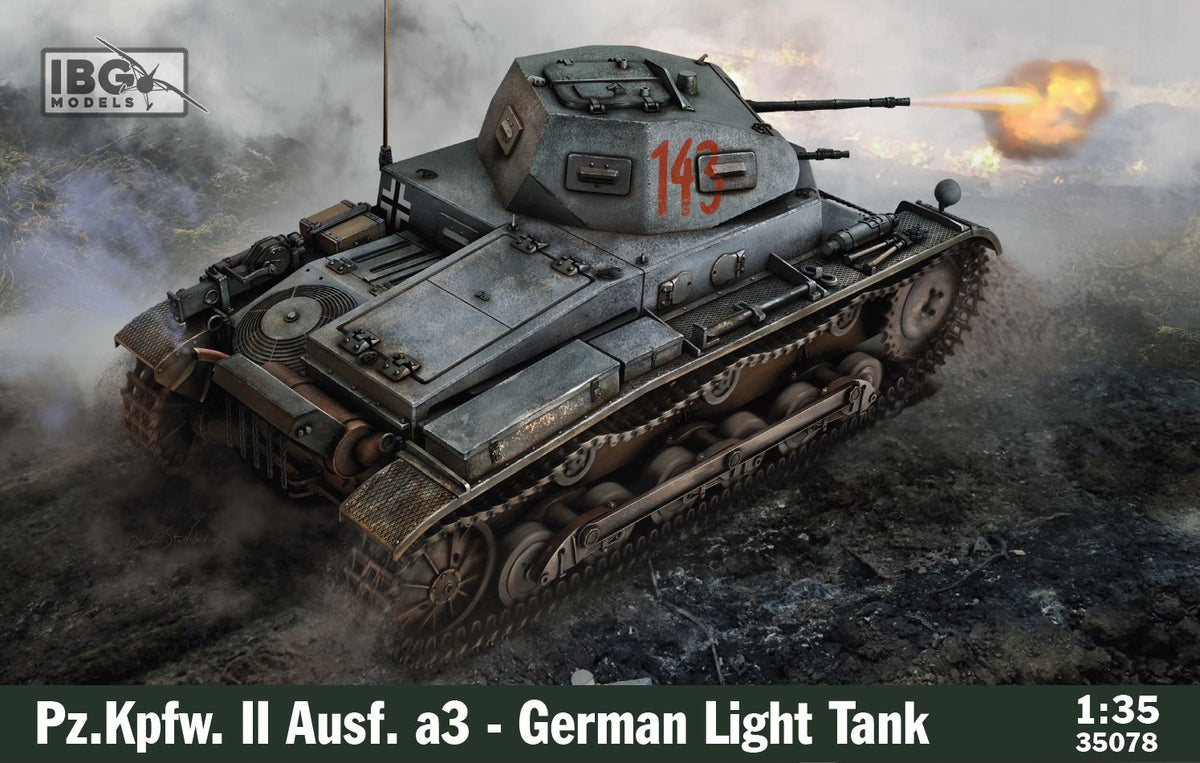 Pz.Kpfw.II Ausf.a3 - German Light Tank
