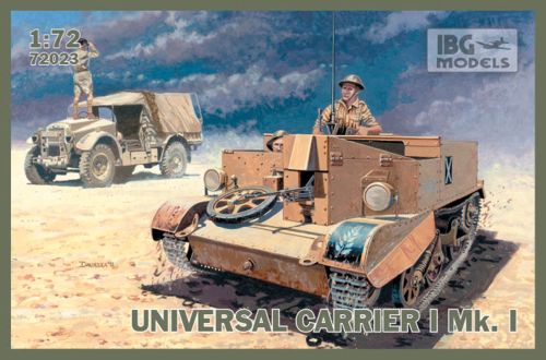 British Universal Carrier Mk.I also known as the Bren Gun Carrier. North Africa.