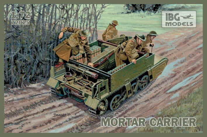 IBG Models 1/72 British Universal Mortar Carrier IBG72025