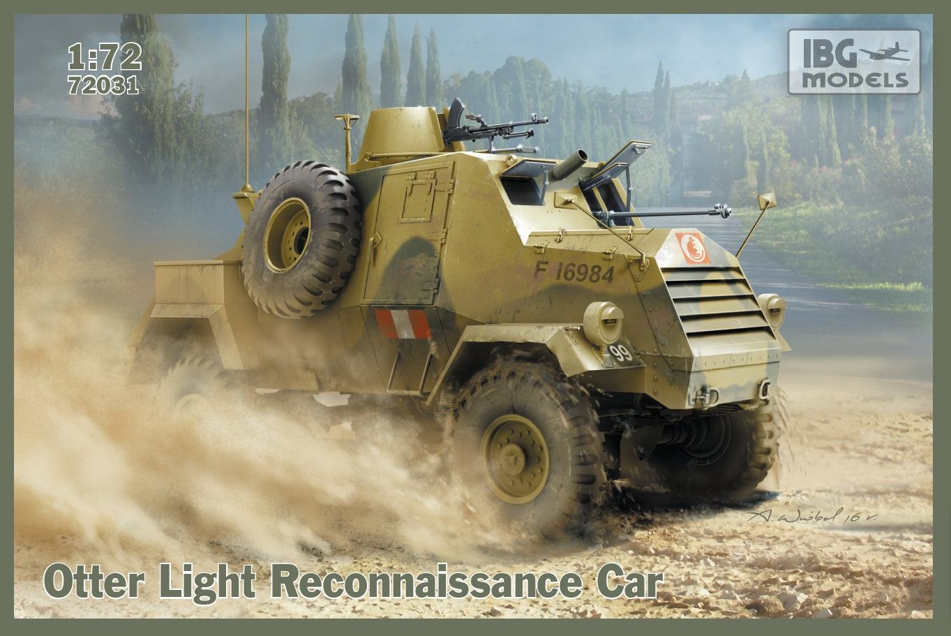 IBG 1/72 Otter Light Reconnaissance Car IBG72031