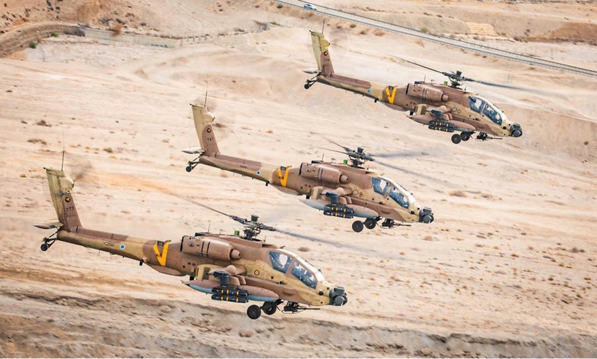 IAF Bell/Boeing AH-64DI ‘Saraf’ Conversion (designed to be used with Hasegawa Bell/Boeing AH-64D kits) Including: 3D resin printed parts, decals and assembly instructions.