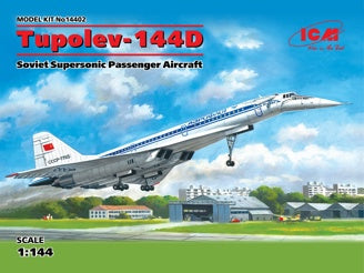 ICM Tupolev-144D, Soviet Supersonic Passenger Aircraft