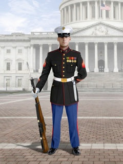 ICM U.S. Marines Sergeant 1:16 Figure