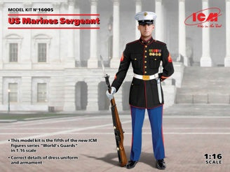 ICM U.S. Marines Sergeant 1:16 Figure
