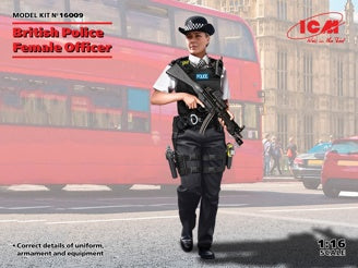 ICM British Police Female Officer 1:16 Figure