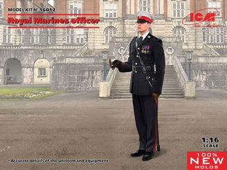 ICM British Royal Marines Officer 1:16 Figure