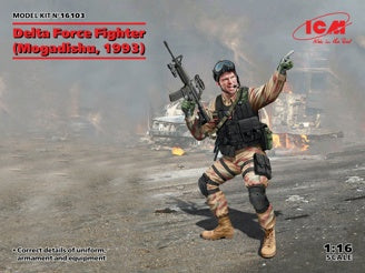ICM Delta Force Fighter (Mogadishu, 1993) 1:16 Fighter