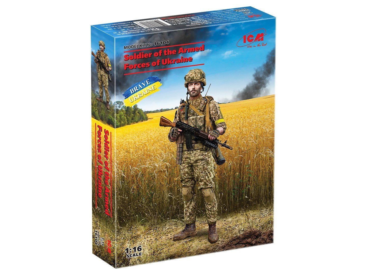 ICM 1/16 - Soldier Of The Armed Forces Of Ukraine Icm16104