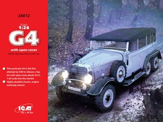 Typ G4 Soft Top, WWII German Personnel Car