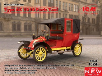 Type AG 1910 Paris Taxi Car