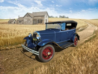Ford Model A Standard Phaeton Soft Top (1930s), American Passenger Car