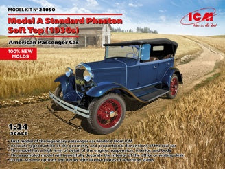 Ford Model A Standard Phaeton Soft Top (1930s), American Passenger Car