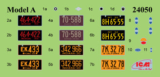 Ford Model A Standard Phaeton Soft Top (1930s), American Passenger Car